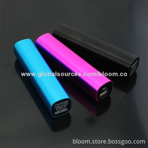 Aluminum Mobile Power Bank with LED Battery Indicator, Factory Price, Full CapacityNew